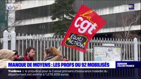 Hauts-de-Seine: des enseignants mobilisés contre le manque de moyens