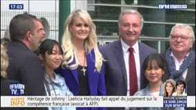 Héritage de Johnny: Laeticia Hallyday va faire appel du jugement sur la compétence française