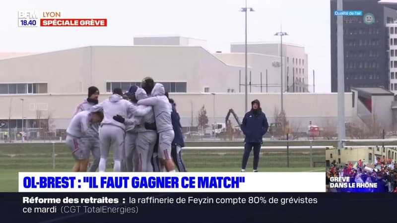 OL-Brest : "Il faut gagner ce match"