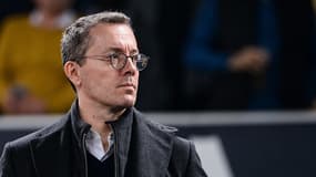 Jacques-Henri Eyraud le 2 février 2020, avant un match entre Bordeaux et Marseille, au Matmut Atlantique