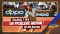 Roland-Garros : "Alcaraz ? Ce n'est pas un problème mental mais une défaillance physique" explique Bartoli
