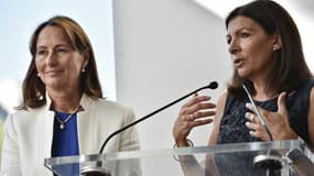 Ségolène Royal et Anne Hidalgo le 14 septembre 2016 à Paris