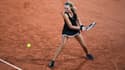 Kristina Mladenovic, à Roland-Garros le 29 septembre 2020