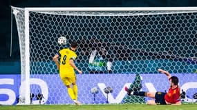 Marcus Berg contre l'Espagne