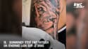OL : Guimaraes s'est fait tatouer un (énorme) lion sur le bras