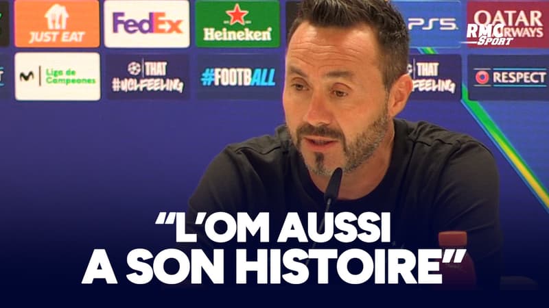 Real Madrid - OM : "Pas une fête", De Zerbi ne vient pas en victime