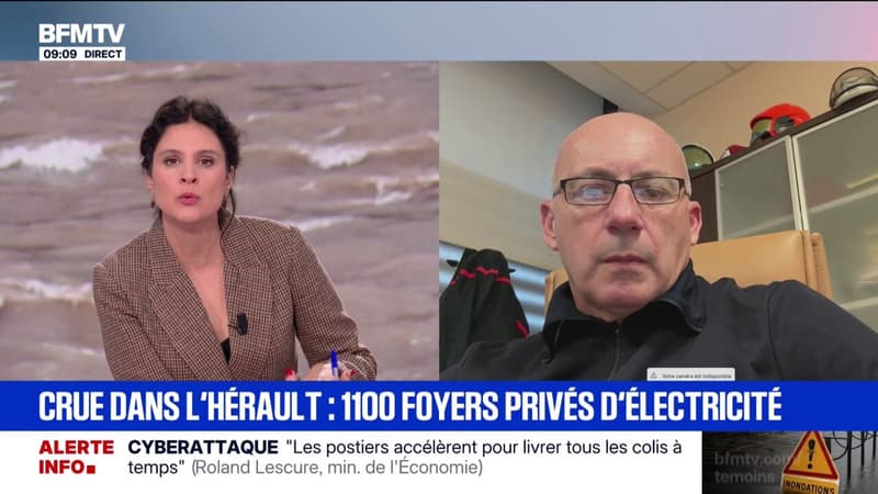 “47 personnes mises en sécurité” : Éric Flores, chef de corps des sapeurs-pompiers de l’Hérault, revient sur le dispositif de sécurité mis en place face aux crues