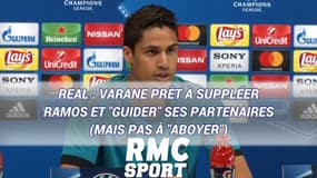 Real : Varane prêt à suppléer Ramos et "guider" ses partenaires (mais pas à "aboyer")