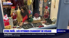 Lyon: les vitrines changent de visage pour Noël