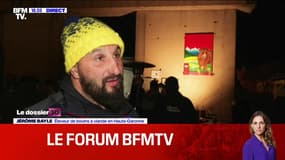 Jérôme Bayle, leader du mouvement des agriculteurs en Haute-Garonne: "Tous les agriculteurs de France mènent des actions"