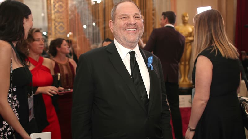 Harvey Weinstein à la cérémonie des Oscars en 2017
