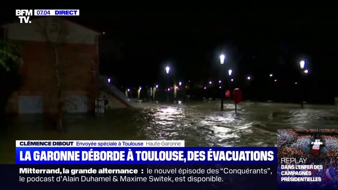 Toulouse Des Mesures D Evacuations Preventives Face A La Garonne Qui Deborde