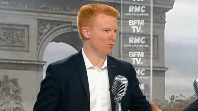 Adrien Quatennens vendredi matin sur BFMTV et RMC