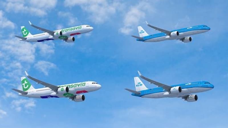 Air France-KLM va pouvoir payer une centaine d'Airbus en euros et non en dollars