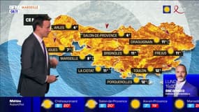 Météo Bouches-du-Rhône: une belle journée ensoleillée, jusqu'à 20°C attendus à Marseille