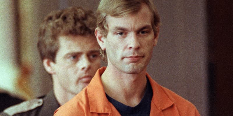 Le tueur en série Jeffrey Dahmer en 1991