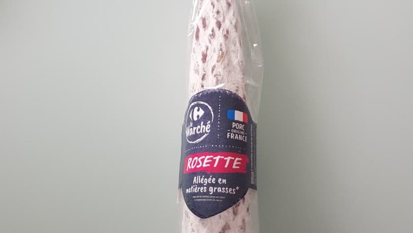 Cette rosette Carrefour est rappelée.