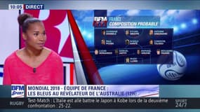 France-Australie : Pour Laura Georges, la jeunesse est un "atout" pour les Bleus !