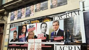 Les affichages sauvages prolifèrent pendant la campagne présidentielle.