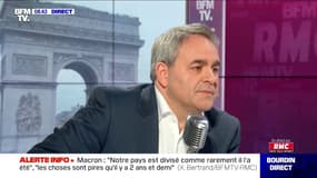 Selon Xavier Bertrand, "notre pays est mal dirigé", "il faut de la fermeté et de l'autorité"