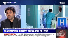 Pr Djillali Annane sur son service de réanimation: "On refuse un patient toutes les deux heures, parce qu'on n'a plus la place"