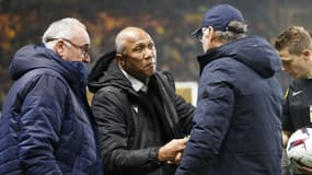 Les retrouvailles entre les amis Antoine Kombouaré et Laurent Blanc