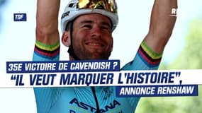 Tour de France : La 35e victoire de Cavendish ? “Il veut marquer l’histoire”, annonce Renshaw