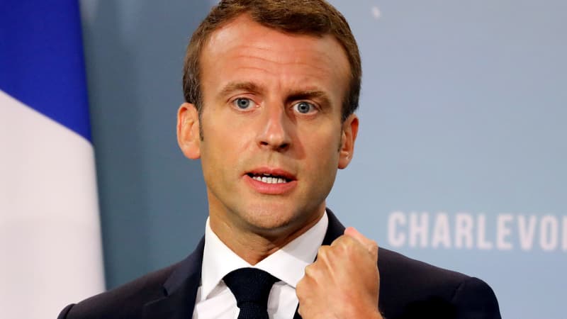 Emmanuel Macron, le 9 juin 2018.