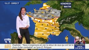 La météo pour ce vendredi 17 novembre 2017