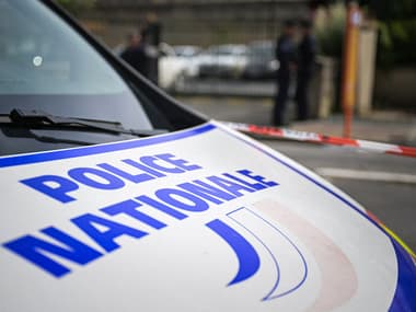 Une voiture de la police nationale à Ifs (Calvados),le 14 mai 2024. (Photo d'illustration) 