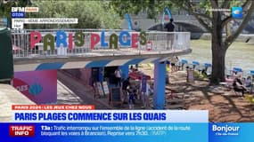 En pleine période des JO 2024, Paris plages débute dans la capitale
