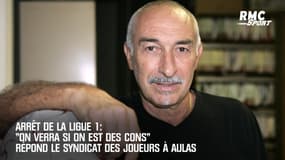 Arrêt de la Ligue 1: "On verra si on est des cons" répond le syndicat des joueurs à Aulas