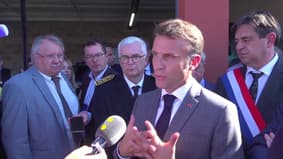 Emmanuel Macron affirme que les nouvelles brigades de gendarmerie "ont été conçues avant les émeutes mais elles contribueront à y répondre"