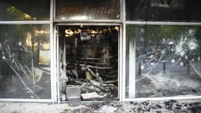 Un magasin vandalisé le 5 juillet 2018 à Nantes