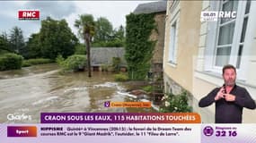 Inondations: le Maine-et-Loire et la Mayenne touchés par de fortes pluies