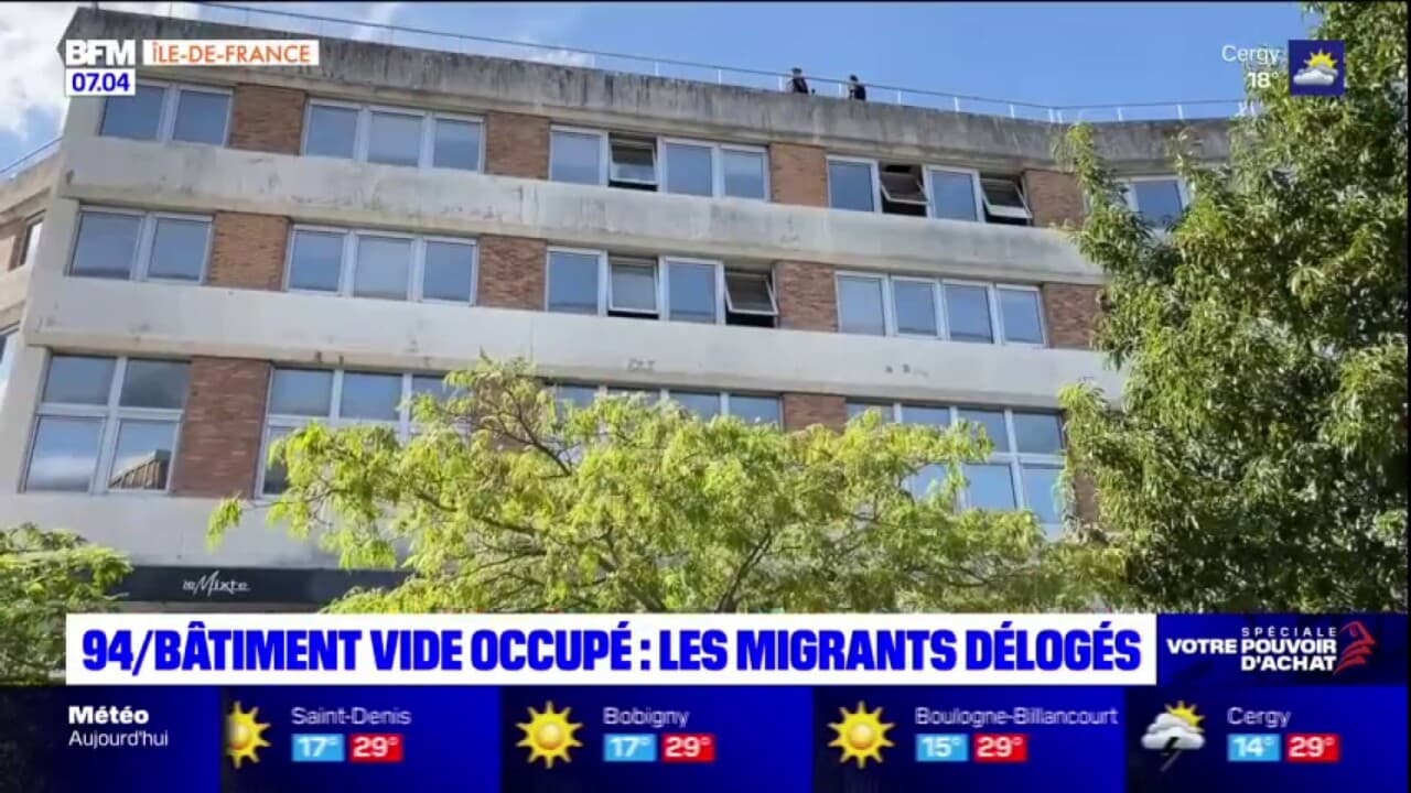 ValdeMarne 400 migrants ont été délogés d'un immeuble à Gentilly