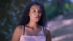 Zaya Toumbou, Miss Mayotte 2024, dans son portrait pour le concours Miss France