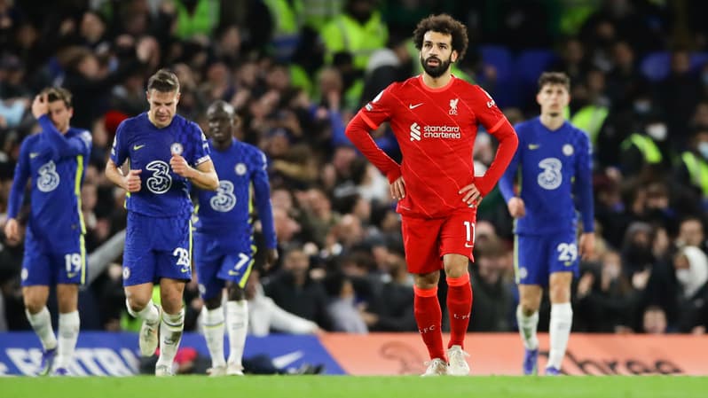 Salah lors du choc Chelsea-Liverpool