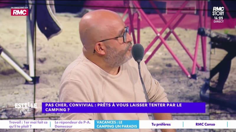 Boom des campings : "Ce qui compte dans le camping, c'est le site pour moi", estime Benjamin Amar