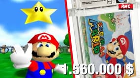 Record: une cartouche Super Mario 64 a été vendue 1,56 million de dollars
