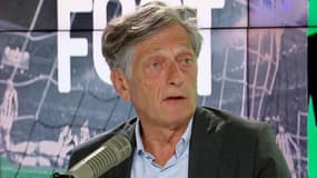 Nicolas De Tavernost sur le plateau de l'After Foot, le 10 juin 2025.