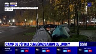 Strasbourg: une évacuation du camp de la place de l'Etoile ce lundi? 
