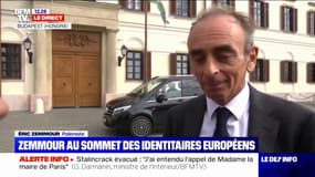 Eric Zemmour: Marine Le Pen "n'a aucune chance gagner (...) est-ce que moi, j'ai une chance, ça c'est un autre sujet"