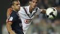 Yoann Gourcuff, ici avec le maillot girondin, face au PSG de Rothen