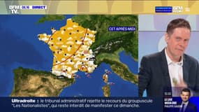 Météo: un temps calme et ensoleillé sur la moitié nord-ouest, souvent pluvieux plus au sud