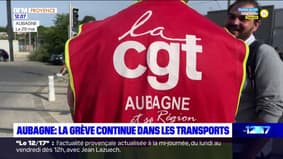 Aubagne: la grève continue dans les transports