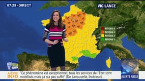 La météo pour ce mercredi 7 février 2018