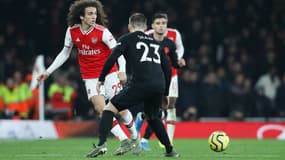 Luke Shaw face à Mattéo Guendouzi