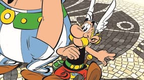 Détail de la couverture du 41e album d'Astérix, prévu le 23 octobre prochain