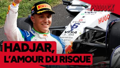 F1 : Hadjar, l'amour du risque
